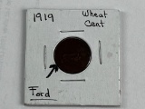 1919 Ford Wheat Cent Penny
