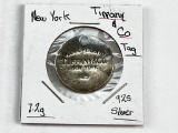 New York Tiffany & Co .925 Silver Tag 7.2 Grams