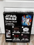 Plasticolor Darth Vader Garage Shop Stool Cushioned Work Seat Water Resistant NEW