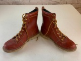 Men's Browning Brown Leather Work Boots