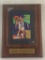 John Stockton Utah Jazz Wall Plaque With Basketball Trading Card
