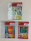 Lot of 3 SEALED Packs of 1999 Pokemon Artbox Stickers RARE