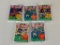 1990 Score Series 1 Football Lot of 5 SEALED Wax Card Packs