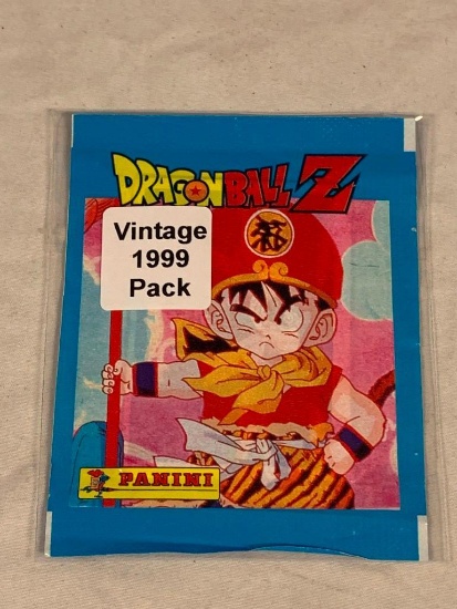 DRAGONBALL Z Sealed Pack of 1999 Panini Stickers