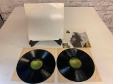 THE BEATLES White Album 1968 2X LP Vinyl Album Record with Poster