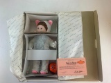 Danbury Mint Trick or Treat Porcelain Doll with box