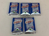 1991 Upper Deck Baseball Lot of 5 SEALED Wax Card Packs