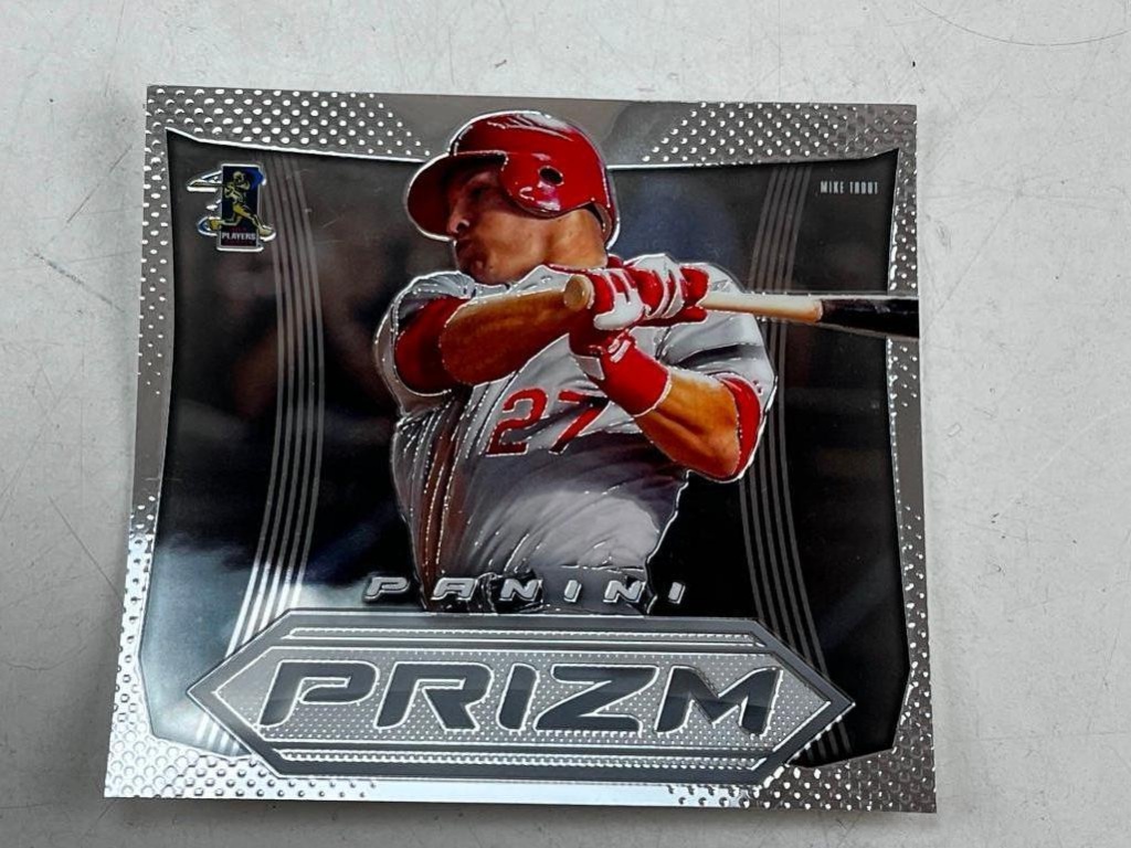 2012 Panini Prizm Baseball Hobby Box Mike Trout Jumbo Box Topper | Art,  Antiques & Collectibles Collectibles Sports Memorabilia Sports Cards |  Online Auctions | Proxibid