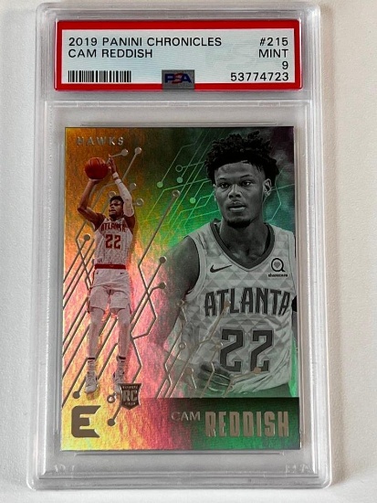 CAM REDDISH 2019 Panini Chronicles Essentials Basketball ROOKIE Card PSA Graded 9 MINT