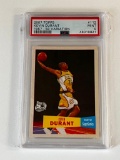 KEVIN DURANT 2007 Topps Basketball 1957-58 Variation ROOKIE Card PSA Graded 9 MINT