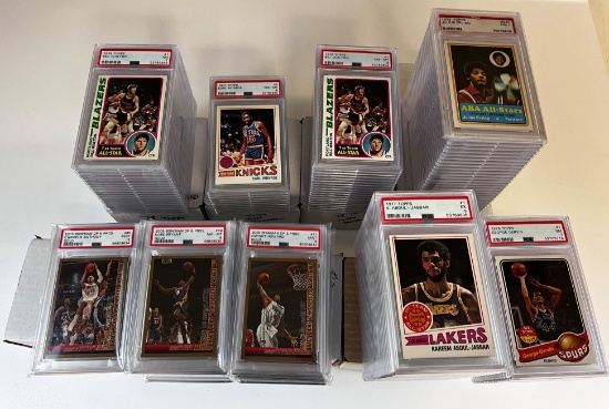 Jexters PSA Graded Vintage Basketball Cards & More