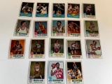 1973 Topps Basketball Cards Lot of 18 From a Set Break Cards 65-85
