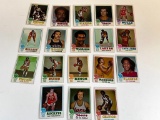 1973 Topps Basketball Cards Lot of 18 From a Set Break Cards 127-147
