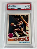 BOB MCADOO Hall Of Fame 1977 Topps Basketball Card Graded PSA 6 EX-MT