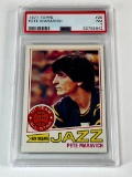 PETE MARAVICH Hall Of Fame 1977 Topps Basketball Card Graded PSA 7 NM