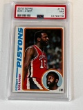 BOB LANIER Hall Of Fame 1978 Topps Basketball Card Graded PSA 7 NM