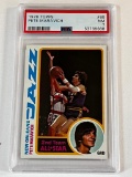 PETE MARAVICH Hall Of Fame 1978 Topps Basketball Card Graded PSA 7 NM