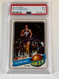 PETE MARAVICH Hall Of Fame 1979 Topps Basketball Card Graded PSA 7 NM