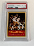 KAREEM ABDUL JABBAR Hall Of Fame 1973 Topps Basketball Card Graded PSA 6 EX-MT