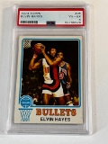 ELVIN HAYES Hall Of Fame 1973 Topps Basketball Card Graded PSA 4 VG-EX