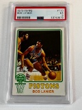 BOB LANIER Hall Of Fame 1973 Topps Basketball Card Graded PSA 5 EX