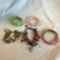 Lot of 5 Misc. Costume Bracelets of Various Styles and Materials