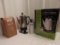 NEW COFFEE BEAN GRINDER AND COFFEE MAKER