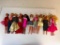 Lot of 10 Vintage Barbie Dolls with Outfits