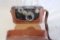 Antique Argus C-3 35mm Camera With Origional Leather Case