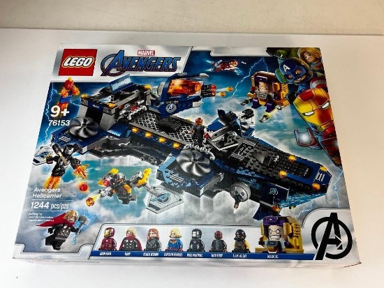 LEGO Marvel Avengers Helicarrier Building Kit with Minifigures NEW SEALED 1244 Pieces