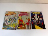 1960's 12 cents DC STRANGE ADVENTURES Lot of 3 Comic Books