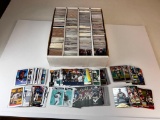 Lot of approx 3000 Football and Baseball Trading Cards