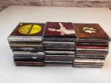 Lot of 43 Music CDS-Kenny Chesney, Daughtry, Kelly Clarkson, Garth Brooks and Others