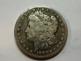1882-S Morgan Silver One Dollar Coin 90% Silver