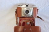 Antique Ansco Nemar 35mm Camera In Its Origional Leather Case