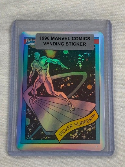 1990 Marvel SILVER SURFER Vending Sticker