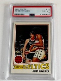 JOHN HAVLICEK Hall Of Fame 1977 Topps Basketball Card Graded PSA 6 EX-MT