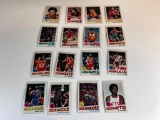 1977 Topps Basketball Cards Lot of 16 From a Set Break Cards 74-91