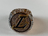 LEBRON JAMES 2020 Lakers World Champions Replica Ring Size 10.5 NEW