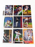 GREG MADDUX Hall of Fame Lot of 9 Baseball Cards