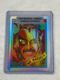 1990 Marvel STAN LEE Mr. Marvel Vending Sticker