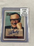 STAN LEE Limited Edition Replica Gold Metal Novelty Card