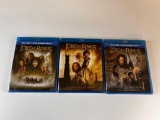 THE LORD OF THE RINGS Trilogy 3 Movie Collection on BLU-RAY NEW SEALED