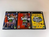 THE SIMS 2 Deluxe PC Game plus Celebration Stuff and Open For Business Expansion Packs