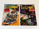1960's 12 cents Lot of 2 DC GI COMBAT Comic Books