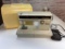 Vintage Sears Kenmore Portable Sewing Machine Model 158-19142 with case and Pedal