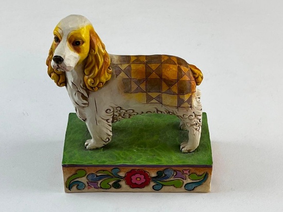 2008 Jim Shore Cocker Spaniel SADIE Heartwood Creek Figure