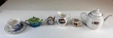 Lot of Vintage Miniature Tea Cups and Tea Pitchers