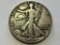 1942-D US Walking Liberty Half Dollar 50 Cent Coin 90% Silver