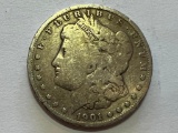 1901-O Morgan Silver One Dollar Coin 90% Silver